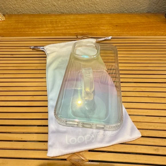 Loopy Case Fits 15 Pro Max Clear Opal - Picture 15 of 16